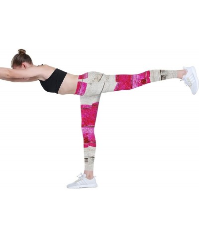 Stylish Custom Flag Flag High Waist Yoga Pants Woman Stretch Tummy Control Workout Leggings(XS-XL) Multi 5 $11.28 Leggings