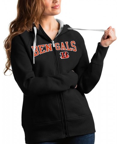 Women's Heathered NFL Wordmark Victory Full-Zip Hoodie Cincinnati Bengals, Black $43.70 Hoodies & Sweatshirts