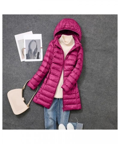 Womens Vests Fashion Women Warm Lightweight Jacket Hooded Windproof Winter Coat With Recycled Insulation Winter Z09011-hot Pi...