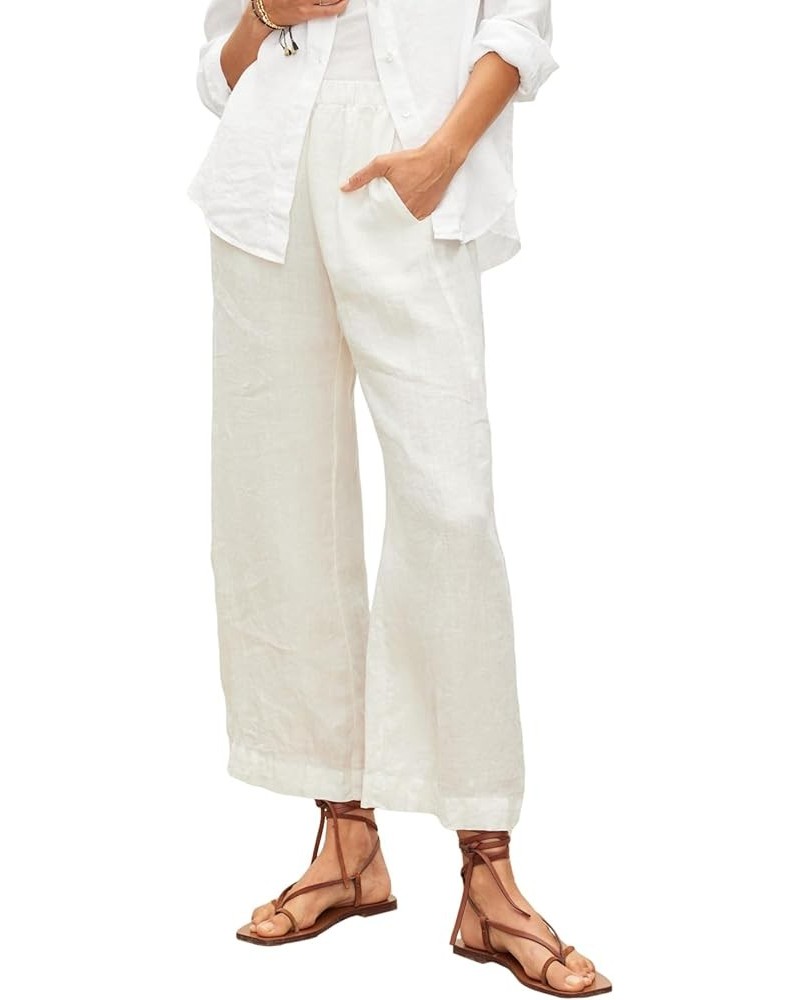 Women's Lola Pull on Pant with Pockets Chalk $57.49 Pants