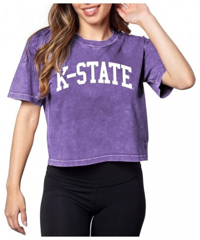 Women's Short 'N Sweet Tee Kansas State Wildcats Small Grape $14.70 T-Shirts