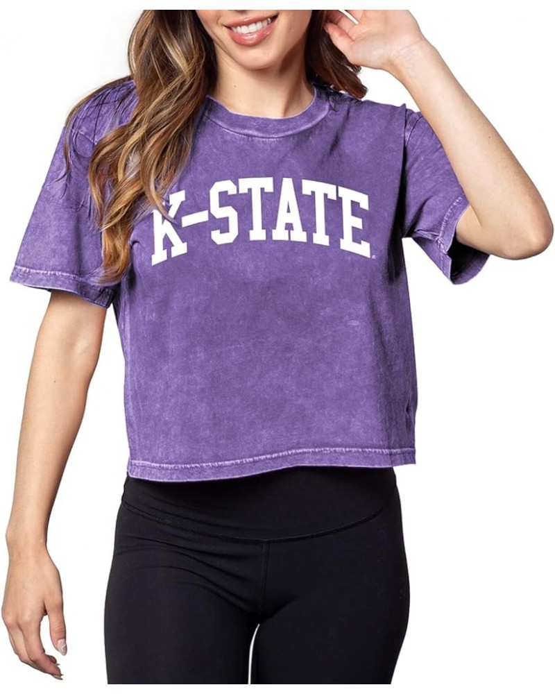 Women's Short 'N Sweet Tee Kansas State Wildcats Small Grape $14.70 T-Shirts
