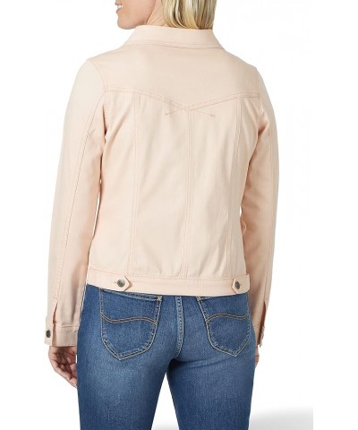 Women's Denim Jacket Peach $25.95 Jackets