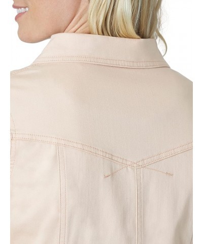 Women's Denim Jacket Peach $25.95 Jackets