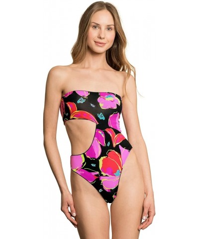 Women's Standard Cheeky Cut One Piece Multicolor $43.23 Swimsuits