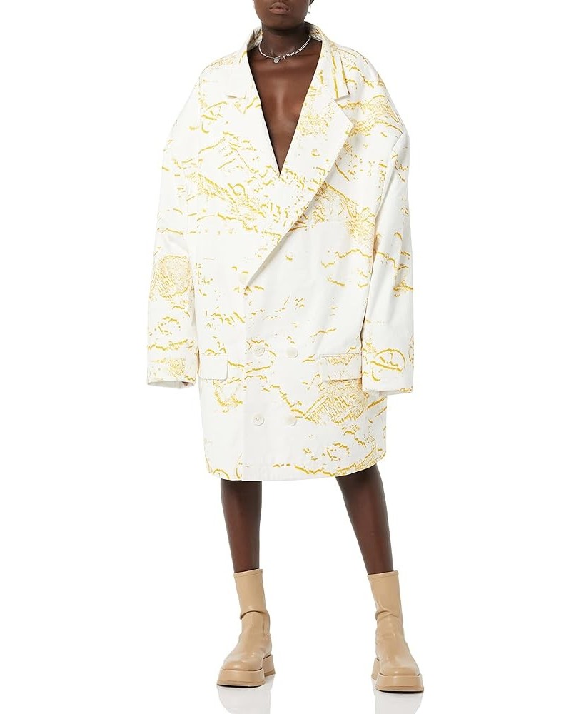 All-Gender bodysuit Spicy Mustard Print $32.82 Blazers