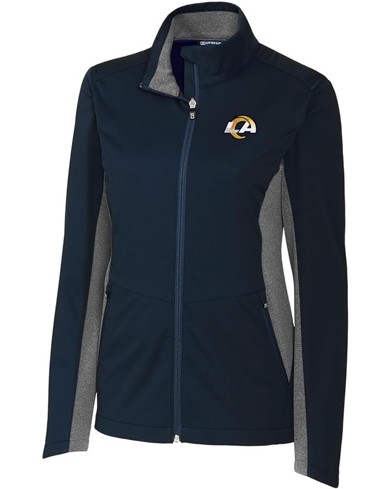 Women's NFL Navigate Softshell Full-Zip Jacket Los Angeles Rams, Navy $66.00 Jackets