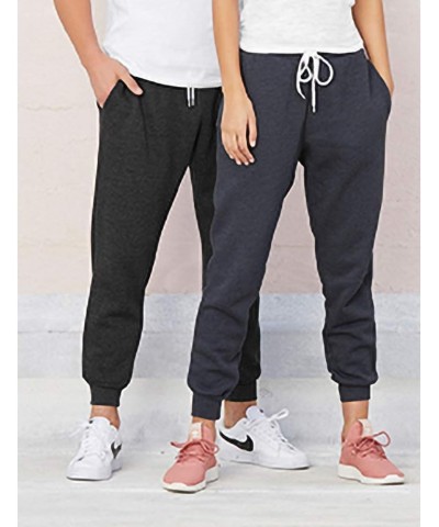 Unisex Jogger Sweatpants (L) (Dark Gray Heather) $20.30 Activewear