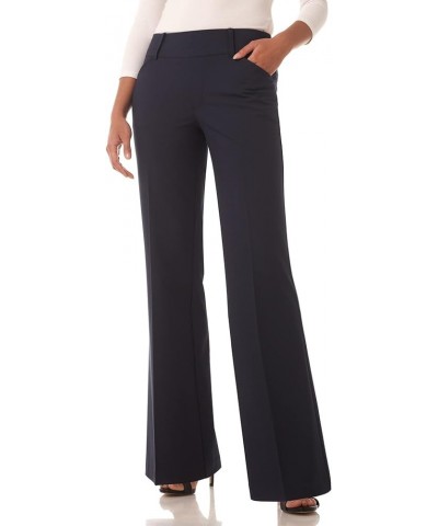 Women's Smart Stretch Desk to Dinner Wide Leg Pull-On Pant Black $22.00 Pants