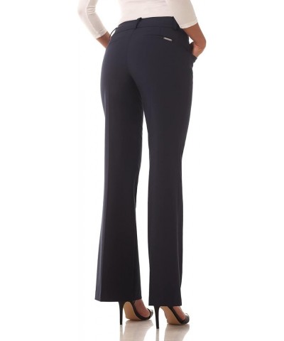 Women's Smart Stretch Desk to Dinner Wide Leg Pull-On Pant Black $22.00 Pants