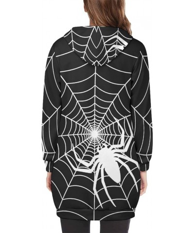 Zip Up Hoodie Women - Long Sleeve Fall Hoodeds Island And Lighthouses Sweatshirts Fall Jacket Coat with Pockets Gothic Spider...