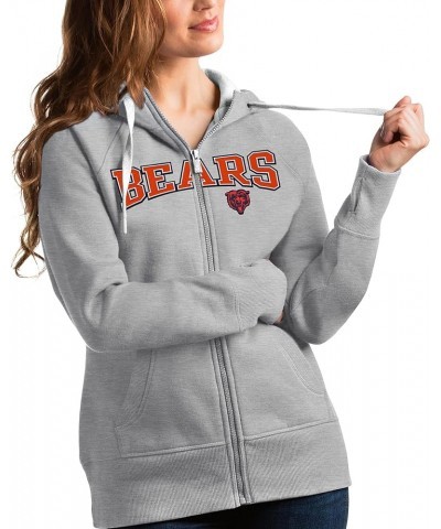 Women's Heathered NFL Wordmark Victory Full-Zip Hoodie Chicago Bears, Heather Gray $43.70 Hoodies & Sweatshirts