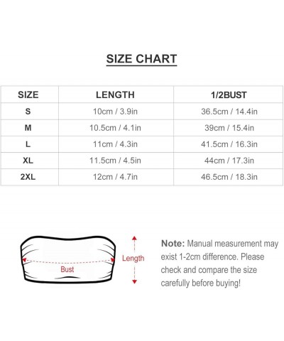 Cum Slut Women's Sexy Crop Top Sleeveless Stretchy Solid Strapless Tube Top Funny-1 $7.64 Tanks