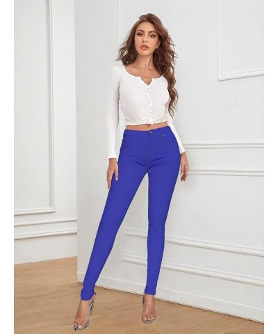 Women's Butt Lift Super Comfy Stretch Denim Skinny Yoga Jeans Cobalt Blu $15.29 Jeans