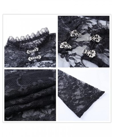 Punk Shrug for Women or Teen Girls Gothic Shawl Goth Crop Top Black 1 $12.60 Sweaters