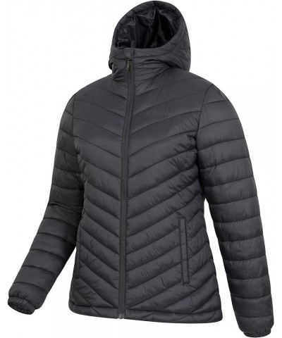 Seasons Womens Padded Jacket - Winter Warm Coat Black $27.92 Jackets