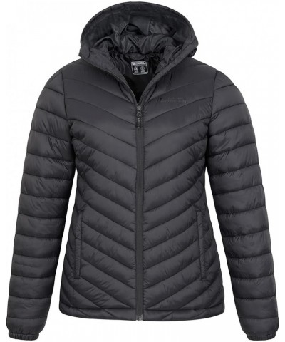 Seasons Womens Padded Jacket - Winter Warm Coat Black $27.92 Jackets