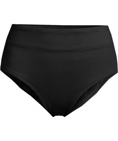 Women's High Waisted Bikini Bottoms Black $18.09 Swimsuits