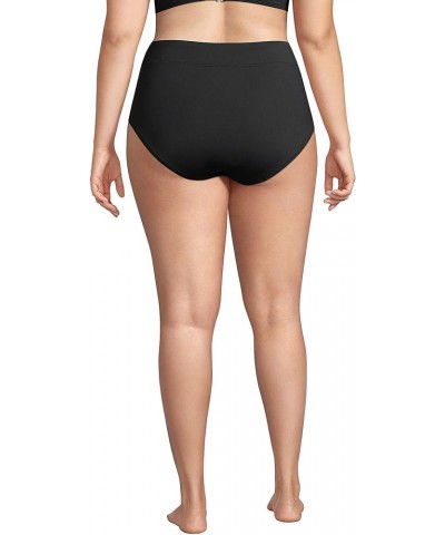 Women's High Waisted Bikini Bottoms Black $18.09 Swimsuits