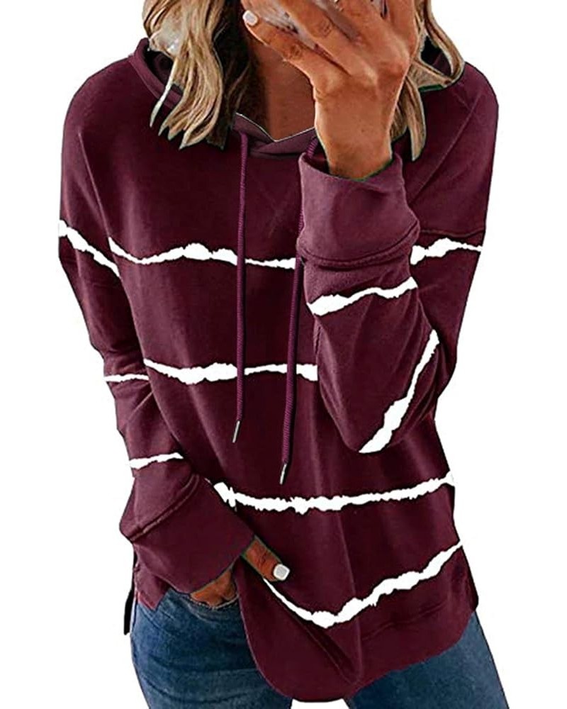 Fall Sweatshirts for Women Loose Fit Trendy Hoodies Plus Size Top Quarter Button Collar Shirts Long Sleeve Pullover Sweatshir...