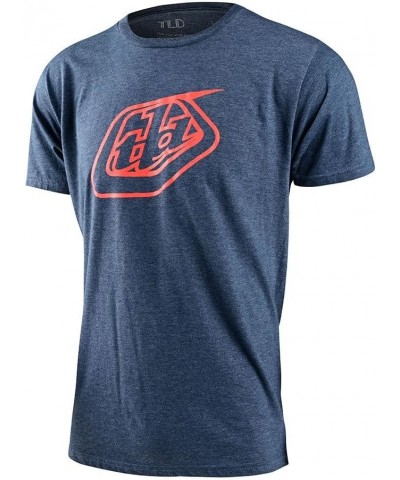 Short Sleeve Tee, Badge Navy Black Heather $14.68 Tops