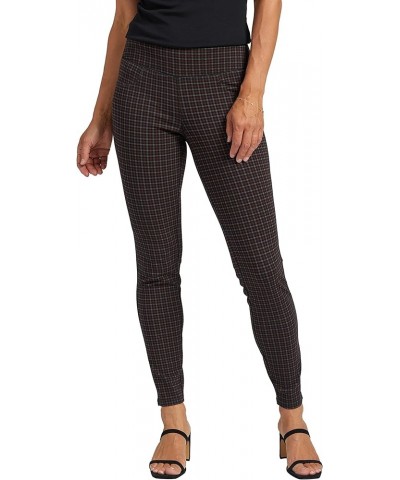 Women's Ricki Mid Rise Pull-on Legging Red Plaid $16.36 Leggings