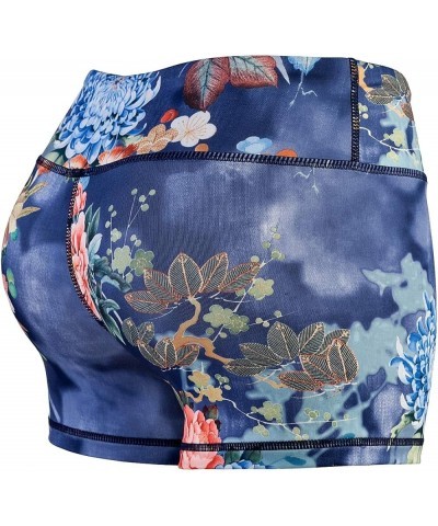 Yoga Stretch Booty Shorts Fuji Blue $10.00 Activewear