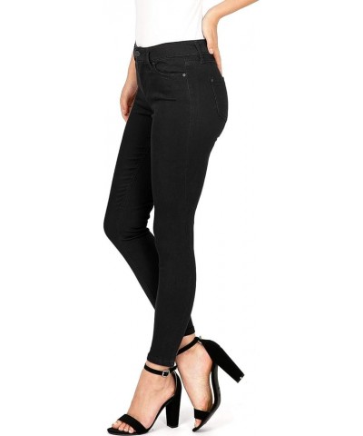 Regeneration Women's Juniors Mid-Rise Renewable Sustainable Jeans Jet Black $18.90 Jeans