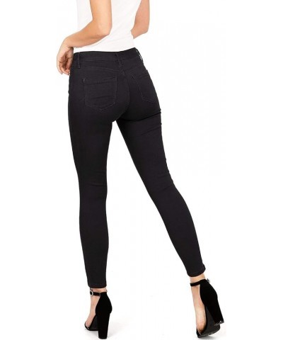 Regeneration Women's Juniors Mid-Rise Renewable Sustainable Jeans Jet Black $18.90 Jeans