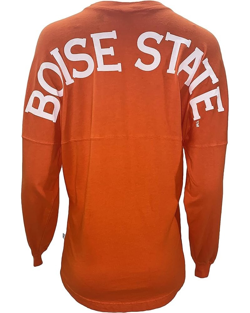 All NCAA Women's Spirit Wear Jersey T-Shirts Boise State Broncos - Og Orange $12.04 T-Shirts