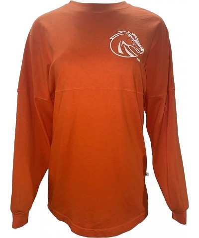 All NCAA Women's Spirit Wear Jersey T-Shirts Boise State Broncos - Og Orange $12.04 T-Shirts