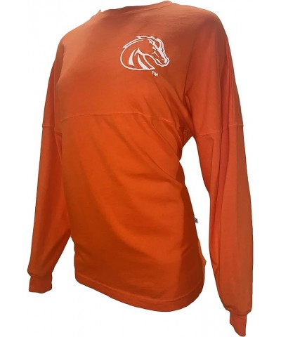 All NCAA Women's Spirit Wear Jersey T-Shirts Boise State Broncos - Og Orange $12.04 T-Shirts