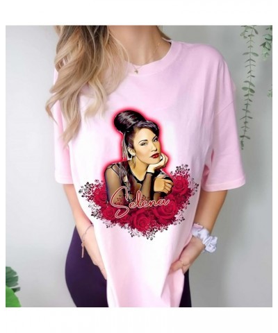 Selena Roses Shirt - Anything for Selenas Shirt, Queen of Tejano Music Tshirt, Playeras De Selena Dark Chocolate $10.79 T-Shirts