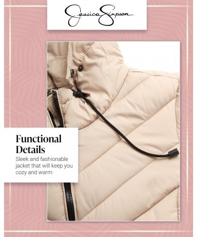 Women's Winter Coat - Long Length Packable Quilted Puffer Jacket - Heavyweight Insulated Parka Coat (S-XL) Beige $37.77 Jackets