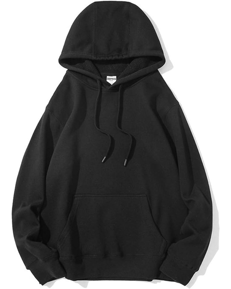 Women's Casual Long Sleeve Hoodies Pullover Hooded Fleece Sweatshirts Black $16.80 Hoodies & Sweatshirts