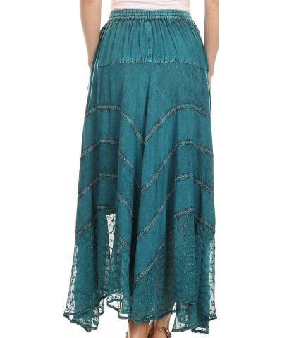 Ivy Maiden Boho Skirt Turquoise $22.56 Skirts