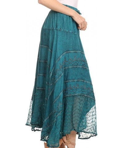 Ivy Maiden Boho Skirt Turquoise $22.56 Skirts