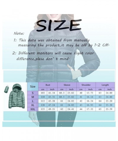 Women's Lightweight Jackets Zipper Hooded Packable Short down Jackets Winter Quilted Puffer Outwear with Pockets White $11.69...