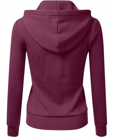 Oversized Hoodies for Women Casual Plus Size Sweatshirts Trendy Hooded Jacket Fall Fashion Clothes for Women 2023 08-wine $9....