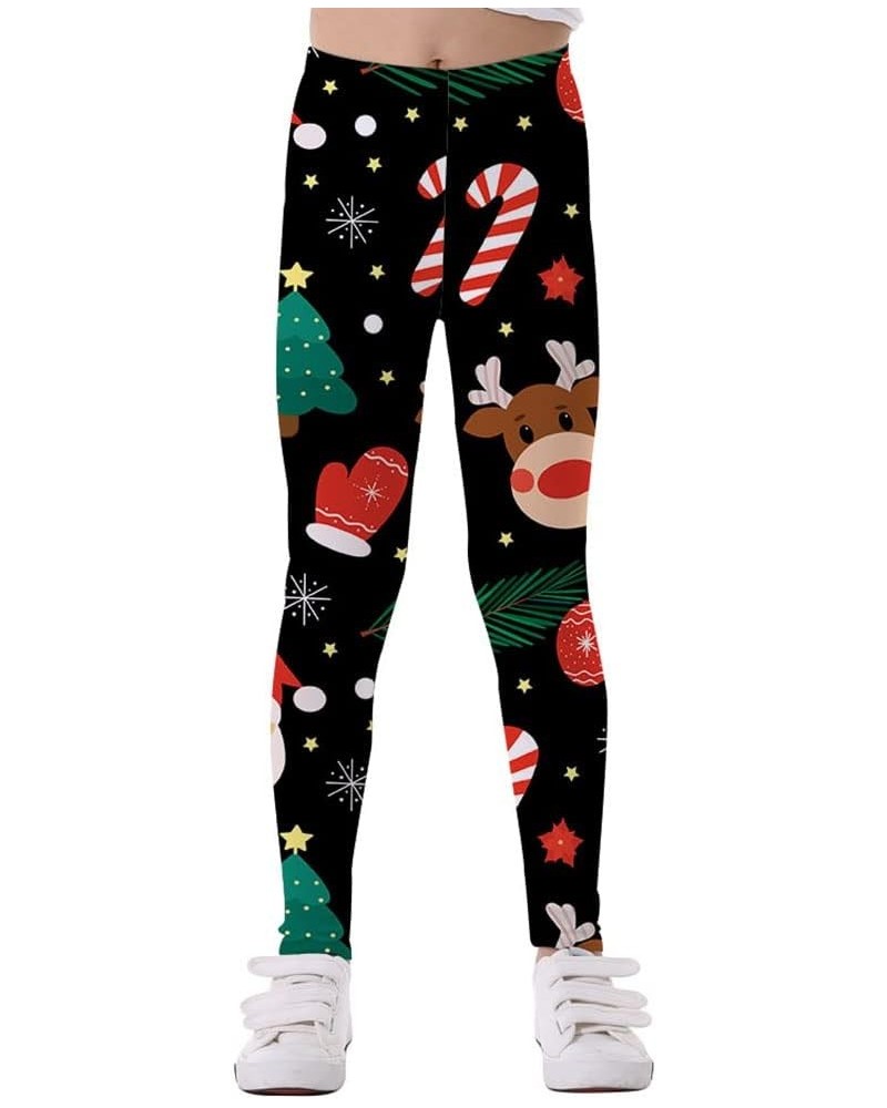Girl Galaxy Printted Ankle Elastic Tights Legging X-christams-1 $10.14 Leggings