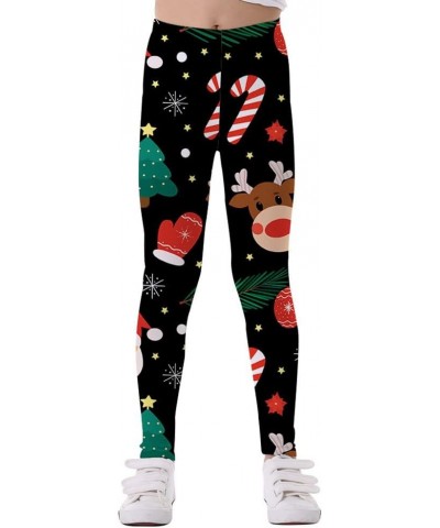 Girl Galaxy Printted Ankle Elastic Tights Legging X-christams-1 $10.14 Leggings