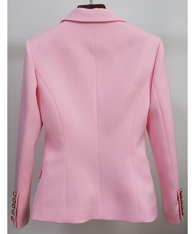 Womens Casual Blazer Jacket Long Sleeve Open Front Work Office Blazer Jackets for Women Business Casual Outfits for Work Pink...