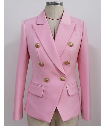 Womens Casual Blazer Jacket Long Sleeve Open Front Work Office Blazer Jackets for Women Business Casual Outfits for Work Pink...