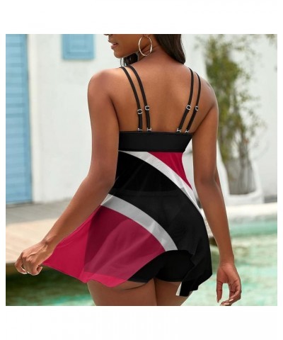 Trinidad and Tobago Flag Bikini Swimsuit Women Vintage Sexy Swimsuit Bikini XL Small White-2-1 $14.30 Swimsuits