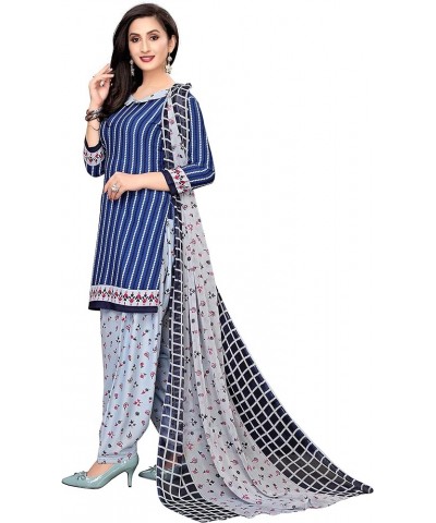 Indian Panjabi Traditional Patiala Salwar Suit for Women & Girls White $26.19 Suits