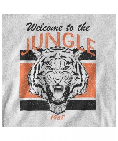 The Jungle Shirt White Tiger Sports Vintage Style NATI Football Classic Unisex Adult & Youth Kids Fit White Adult $13.29 T-Sh...