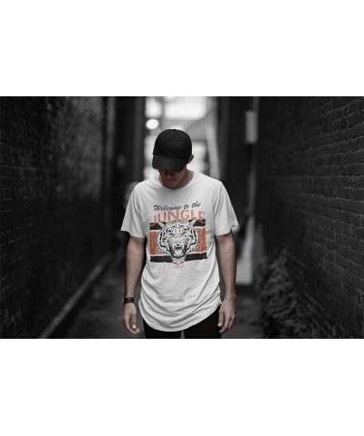 The Jungle Shirt White Tiger Sports Vintage Style NATI Football Classic Unisex Adult & Youth Kids Fit White Adult $13.29 T-Sh...