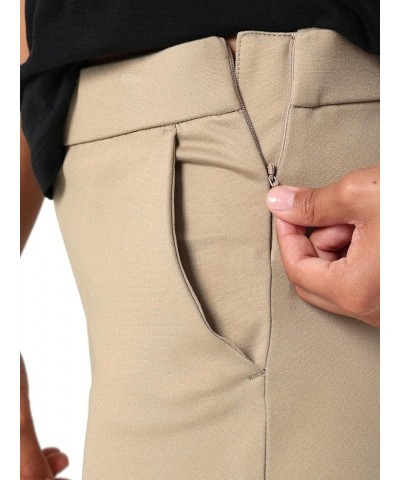 Women's Petite Ultra Lux Comfort Any Wear Slim Ankle Pant Kansas City Khaki $19.68 Pants