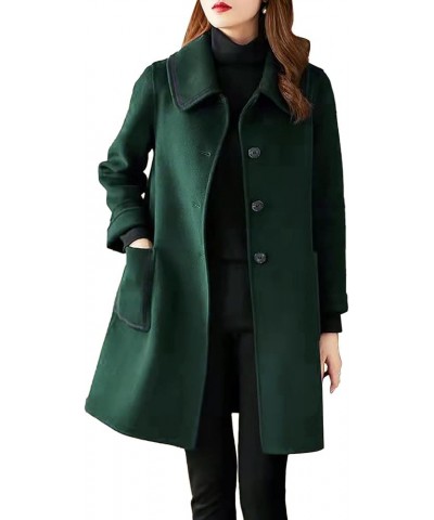 Women Work Solid Vintage Winter Office Sleeveless Button Woolen Jacket Coat Warm Lamb Wool Winter Jackets B1-ag $3.22 Coats