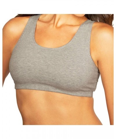 Women's Built Up Tank Style Sports Bra Fashion Colors Grey/White/Blue $9.36 Lingerie